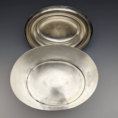 英國復古鍍銀餅乾桶